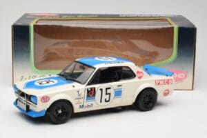 Nissan Skyline 2000GT-R KPGC10 #15 K. Takahashi Nissan Works JTCC 1972 Kyosho 1:18 08122B Metalas - nuotrauka 8 iš 8