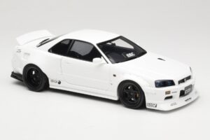 Nissan Skyline GT-R BNR34 by KRC Pearl White Otto 1:18 OT1135 Derva - nuotrauka 4 iš 6
