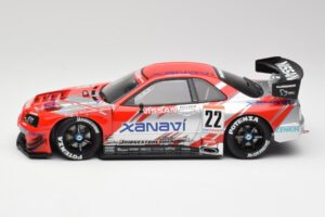 Nissan Skyline GT-R #22 M. Krumm / S. Motoyama Xanavi Nismo JGTC 2002 AUTOart 1:18 80277 Metalas - nuotrauka 3 iš 6