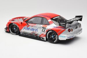Nissan Skyline GT-R #22 M. Krumm / S. Motoyama Xanavi Nismo JGTC 2002 AUTOart 1:18 80277 Metalas - nuotrauka 5 iš 6
