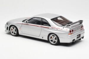 Nissan Skyline GT-R R33 R-Tune Sidabrinis AUTOart 1:18 77326 Metalas - nuotrauka 7 iš 8