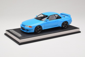 Nissan Skyline GT-R R32 Customized Version Mėlynas MotorHelix 1:18 MH029CB Derva - nuotrauka 2 iš 7