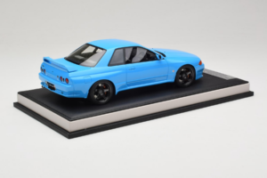 Nissan Skyline GT-R R32 Customized Version Mėlynas MotorHelix 1:18 MH029CB Derva - nuotrauka 3 iš 7