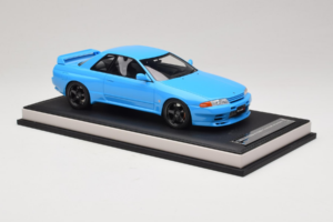 Nissan Skyline GT-R R32 Customized Version Mėlynas MotorHelix 1:18 MH029CB Derva - nuotrauka 4 iš 7