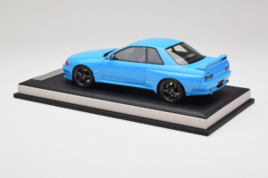 Nissan Skyline GT-R R32 Customized Version Mėlynas MotorHelix 1:18 MH029CB Derva - nuotrauka 5 iš 7