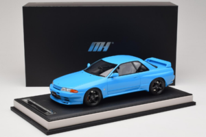Nissan Skyline GT-R R32 Customized Version Mėlynas MotorHelix 1:18 MH029CB Derva - nuotrauka 7 iš 7
