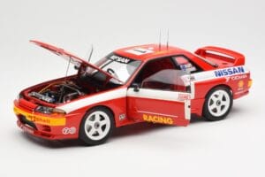 Nissan Skyline GT-R R32 #1 J. Richards / M. Skaife Bathurst 1000 Winner 1992 AUTOart 1:18 89279 Metalas - nuotrauka 2 iš 8