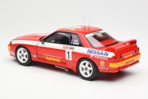 Nissan Skyline GT-R R32 #1 J. Richards / M. Skaife Bathurst 1000 Winner 1992 AUTOart 1:18 89279 Metalas - nuotrauka 7 iš 8