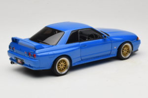 Nissan Skyline GT-R R32 V-Spec II Tuned Mėlynas AUTOart 1:18 77415 Metalas - nuotrauka 3 iš 8