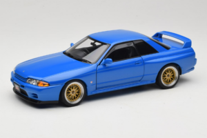 Nissan Skyline GT-R R32 V-Spec II Tuned Mėlynas AUTOart 1:18 77415 Metalas