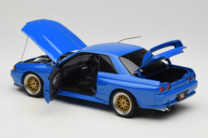 Nissan Skyline GT-R R32 V-Spec II Tuned Mėlynas AUTOart 1:18 77415 Metalas - nuotrauka 5 iš 8