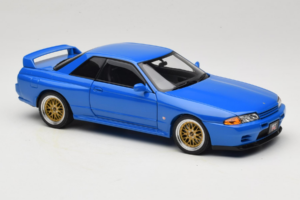 Nissan Skyline GT-R R32 V-Spec II Tuned Mėlynas AUTOart 1:18 77415 Metalas - nuotrauka 6 iš 8