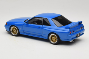 Nissan Skyline GT-R R32 V-Spec II Tuned Mėlynas AUTOart 1:18 77415 Metalas - nuotrauka 7 iš 8