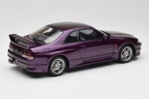 Nissan Skyline GT-R R33 V-Spec Midnight Purple Otto 1:18 OT1138 Derva - nuotrauka 2 iš 6