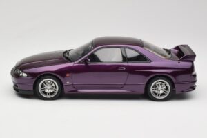 Nissan Skyline GT-R R33 V-Spec Midnight Purple Otto 1:18 OT1138 Derva - nuotrauka 3 iš 6