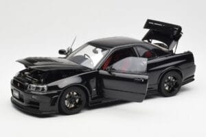 Nissan Skyline GT-R R34 NISMO Z-Tune Juodas AUTOart 1:18 77355 Metalas - nuotrauka 2 iš 8