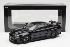 Nissan Skyline GT-R R34 NISMO Z-Tune Juodas AUTOart 1:18 77355 Metalas - nuotrauka 8 iš 8