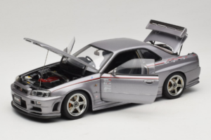 Nissan Skyline GT-R R34 Nismo S-Tune Sidabrinis AUTOart 1:18 77358 Metalas - nuotrauka 2 iš 8