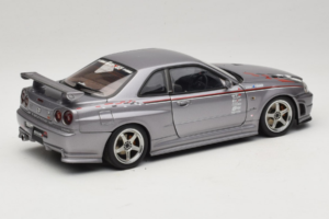 Nissan Skyline GT-R R34 Nismo S-Tune Sidabrinis AUTOart 1:18 77358 Metalas - nuotrauka 3 iš 8