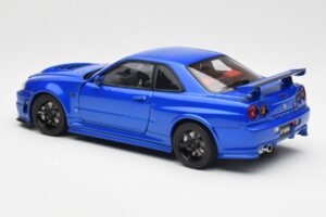 Nissan Skyline GT-R R34 NISMO Z-Tune Bayside Mėlynas AUTOart 1:18 77354 Kompozitas - nuotrauka 7 iš 8