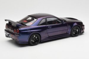 Nissan Skyline GT-R R34 NISMO Z-Tune Midnight Violetinis III AUTOart 1:18 77464 Kompozitas - nuotrauka 3 iš 8