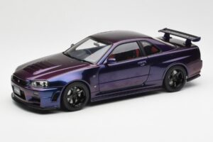 Nissan Skyline GT-R R34 NISMO Z-Tune Midnight Violetinis III AUTOart 1:18 77464 Kompozitas