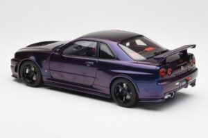 Nissan Skyline GT-R R34 NISMO Z-Tune Midnight Violetinis III AUTOart 1:18 77464 Kompozitas - nuotrauka 7 iš 8