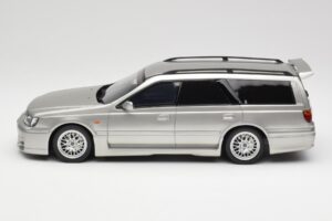 Nissan Stagea Autech WC34 260RS Sonic Silver Otto 1:18 OT471 Derva - nuotrauka 3 iš 6