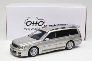 Nissan Stagea Autech WC34 260RS Sonic Silver Otto 1:18 OT471 Derva - nuotrauka 6 iš 6
