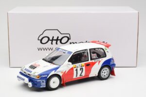 Nissan Sunny GTI-R T. Makinen / S. Harjanne Rally Monte Carlo 1992 Otto 1:18 OT461 Derva - nuotrauka 6 iš 6