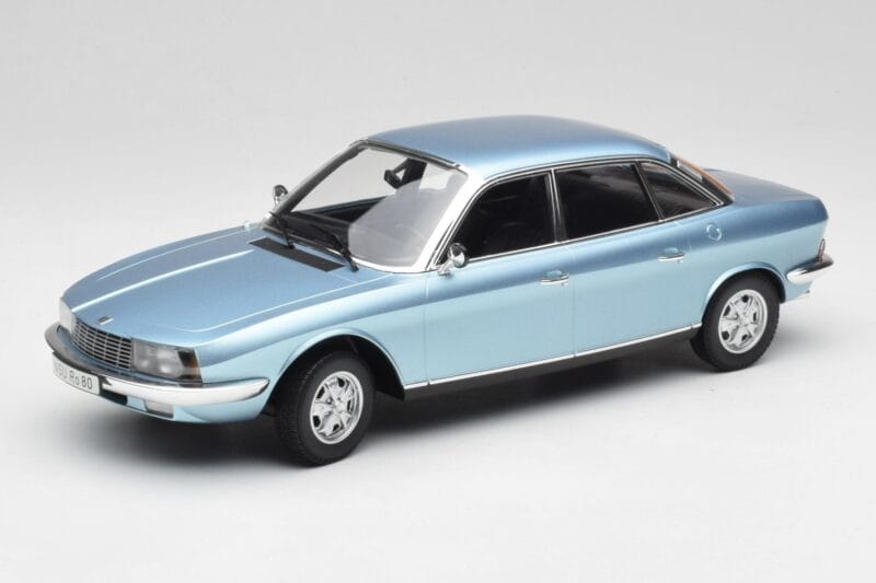 NSU Ro80 Mėlynas Metallic Minichamps 1:18 151015400 Metalas