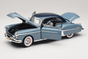 Oldsmobile 88 Mėlynas Grease Auto World 1:18 AWSS103/06 Metalas - nuotrauka 2 iš 8