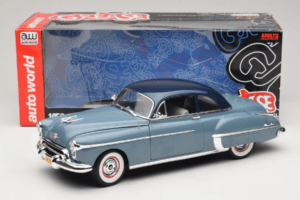 Oldsmobile 88 Mėlynas Grease Auto World 1:18 AWSS103/06 Metalas - nuotrauka 8 iš 8