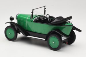 Opel 4 PS Laubfrosch Žalias MCG 1:18 MCG18050 Metalas - nuotrauka 5 iš 6