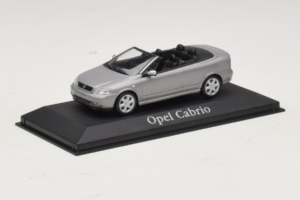 Opel Astra G Kabrioletas Grey Metallic Minichamps 1:43 ASTRA001 Metalas - nuotrauka 2 iš 4
