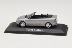 Opel Astra G Kabrioletas Grey Metallic Minichamps 1:43 ASTRA001 Metalas