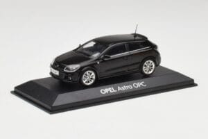 Opel Astra H OPC Juodas Minichamps 1:43 90399890 Metalas - nuotrauka 2 iš 4