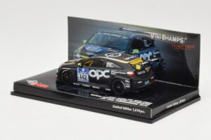Opel Astra OPC #142 Rathje / Bueler / Scharf / Hoffmeister 24 Hours Nurburgring 2010 Minichamps 1:43 437104142 Metalas - nuotrauka 3 iš 4