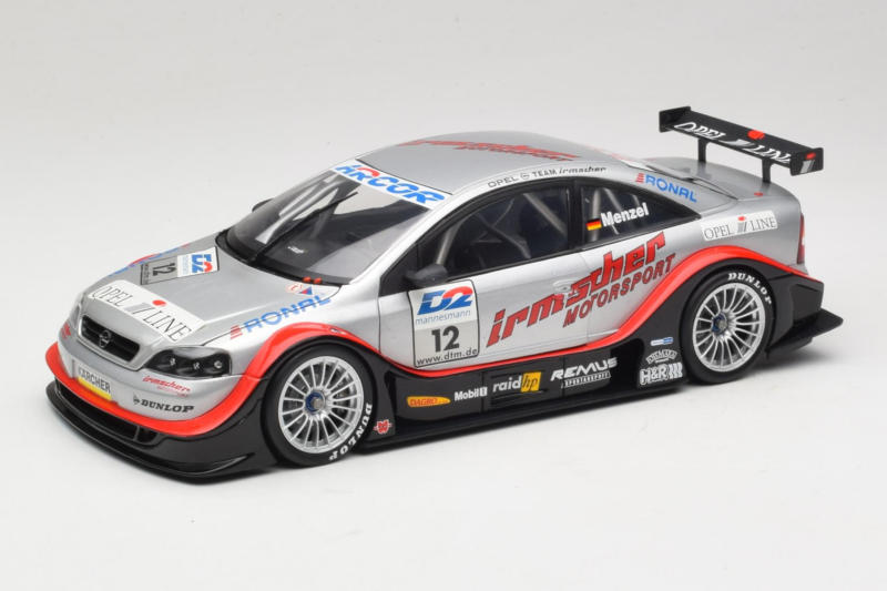 Opel Astra V8 Coupe #12 C. Menzel DTM 2000 Action 1:18 AC8004812 Metalas