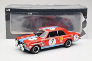 Opel Commodore A #7 N. Joossens / J. Marshall Steinmetz 24 Hours of Spa 1972 Minichamps 1:18 155724607 Metalas - nuotrauka 6 iš 6