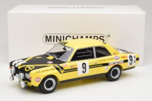Opel Commodore A Steinmetz #9 J. Haxhe / P. Toussaint 24 Hours of Spa 1970 Minichamps 1:18 107704609 Metalas - nuotrauka 6 iš 6