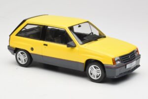 Opel Corsa A SR Geltonas MCG 1:18 MCG18431 Metalas - nuotrauka 4 iš 6