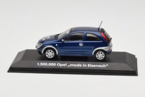 Opel Corsa C 1.5M Made in Eisenach Minichamps 1:43 OPEL003 Metalas