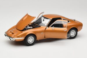 Opel GT Auksinis Minichamps 1:18 180049025 Metalas - nuotrauka 2 iš 8