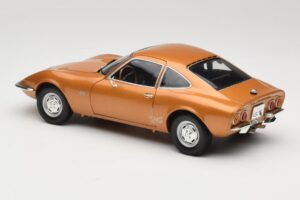 Opel GT Auksinis Minichamps 1:18 180049025 Metalas - nuotrauka 7 iš 8