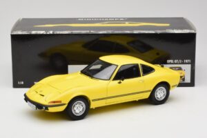 Opel GT/J Geltonas Minichamps 1:18 180049021 Metalas - nuotrauka 8 iš 8