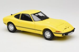 Opel GT/J Geltonas Minichamps 1:18 180049021 Metalas - nuotrauka 6 iš 8