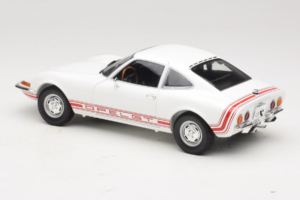 Opel GT Baltas Minichamps 1:18 180049027 Metalas - nuotrauka 7 iš 8
