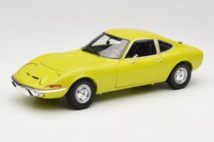 Opel GT Geltonas Minichamps 1:18 180049032 Metalas
