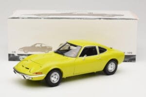 Opel GT Geltonas Minichamps 1:18 180049032 Metalas - nuotrauka 8 iš 8